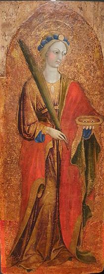Saint Lucy - Álvaro Pires de Évora