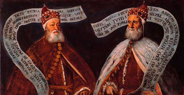 Pietro Lando and Francesco Donato - Domenico Tintoretto