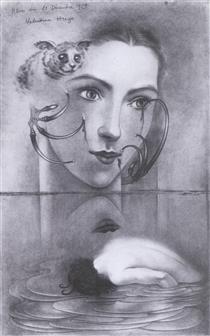 Dream of December 21, 1929 (Self Portrait) 1929 - Valentine Hugo