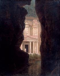El Khasné, Petra - Frederic Edwin Church