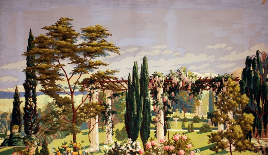 The Riviera (left Panel), c.1926 - Charles E. Burchfield