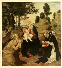 Madonna and Child with Saints - Filippino Lippi