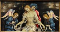 Pieta (The Dead Christ Mourned by Nicodemus and Two Angels) - Філіппіно Ліппі
