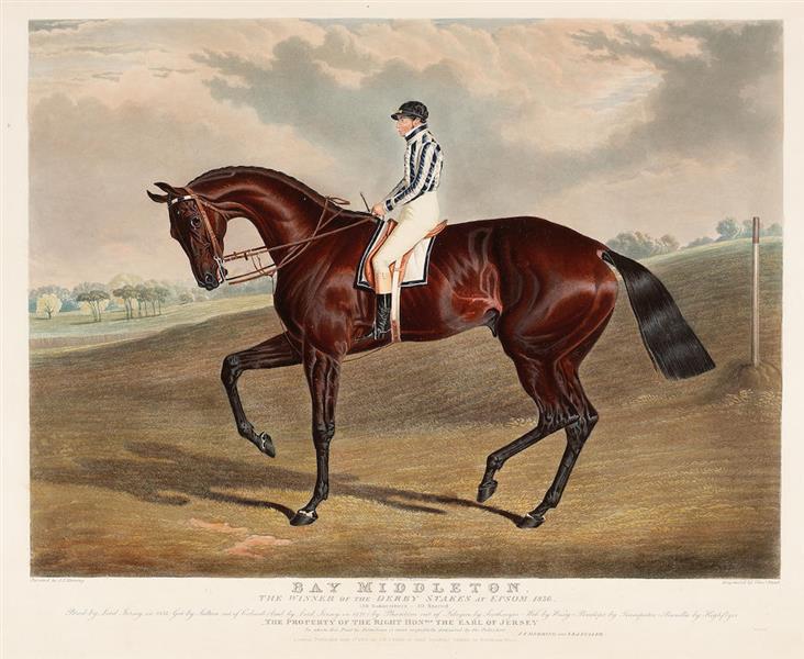 'Bay Middleton' Winner of the Derby in 1836 - John Frederick Herring Sr.
