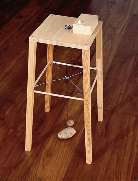 Apparatus Whereby One Potato Can Orbit Another, 1969 - Sigmar Polke