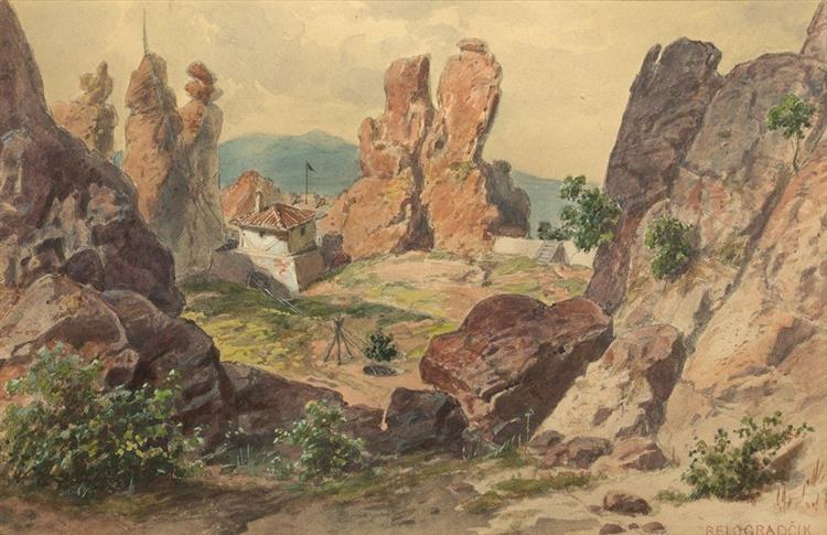 Belogradchik Fortress, 1885 - Felix Philipp Kanitz