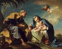 The Rest on the Flight into Egypt - 詹巴蒂斯塔·皮托尼