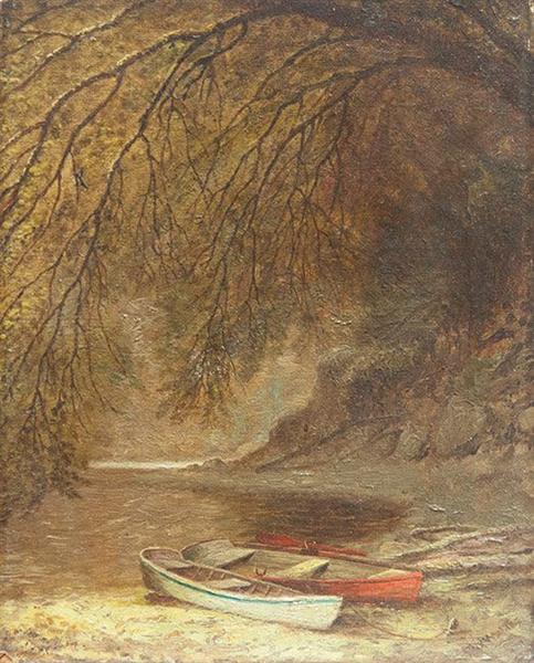 Two Boats, c.1871 - Mary Josephine Walters