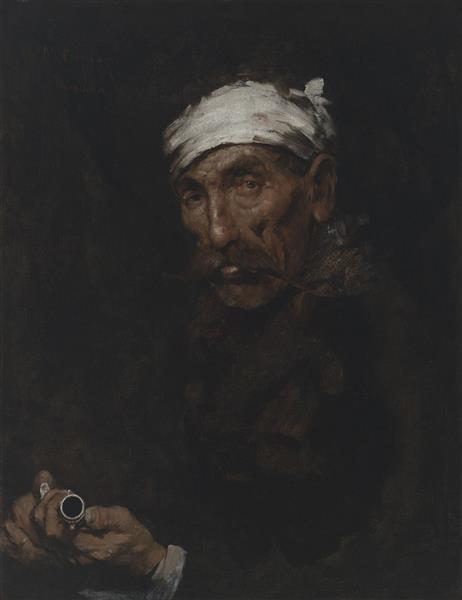 The Wounded Poacher (The Veteran), 1878 - William Merritt Chase
