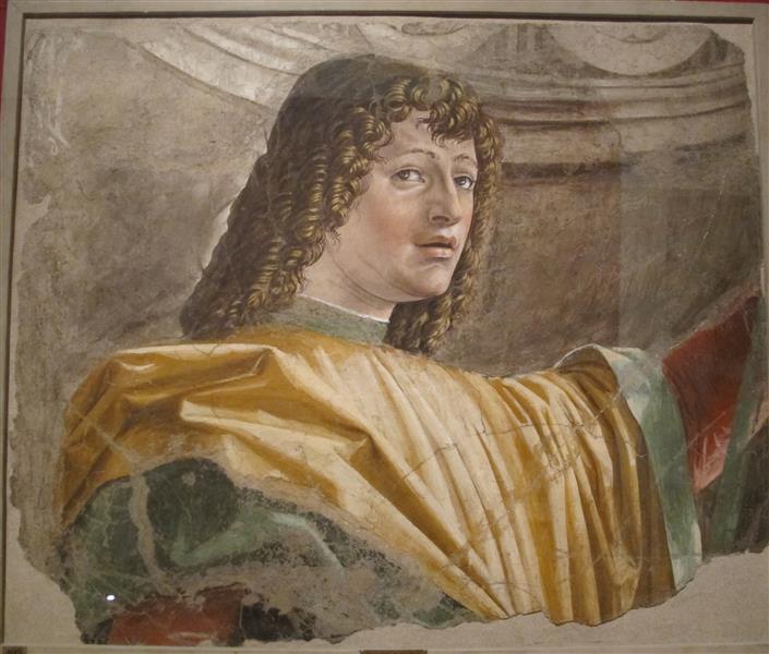 Uomo dall'alabarda, 1487 - Донато Браманте
