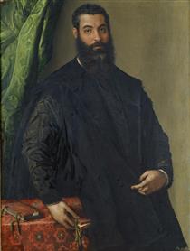 Portrait of a Man - Francesco de' Rossi (Francesco Salviati), "Cecchino"