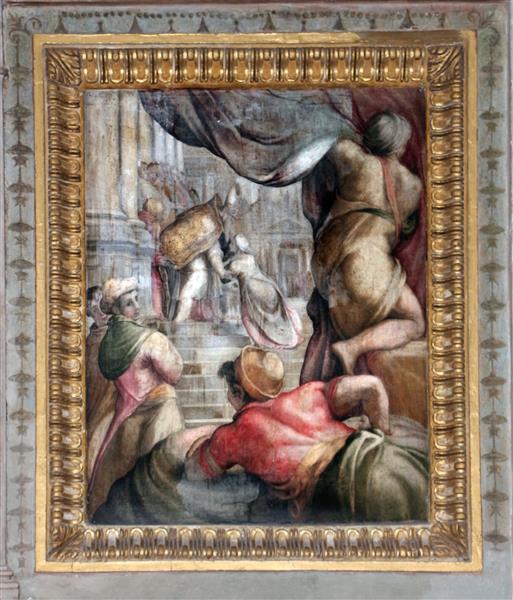 Presentation of Mary in the Temple, 1563 - Francesco de' Rossi (Francesco Salviati), "Cecchino"