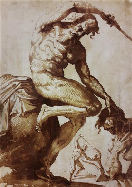Abraham's Sacrifice - Francesco de' Rossi (Francesco Salviati), "Cecchino"