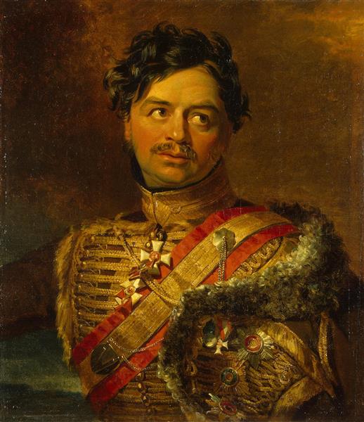 Portrait of Illarion V. Vasilchikov, c.1825 - Джордж Доу