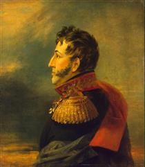 Portrait of Ivan T. Sazonov - George Dawe