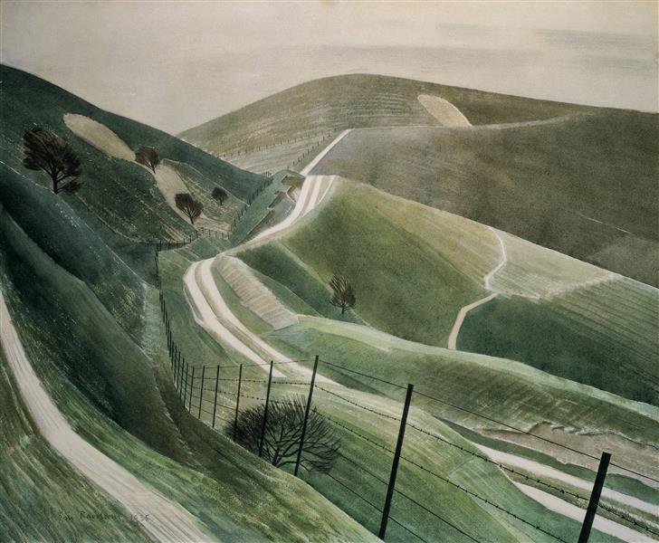 Chalk Paths, 1935 - Ерік Равіліус