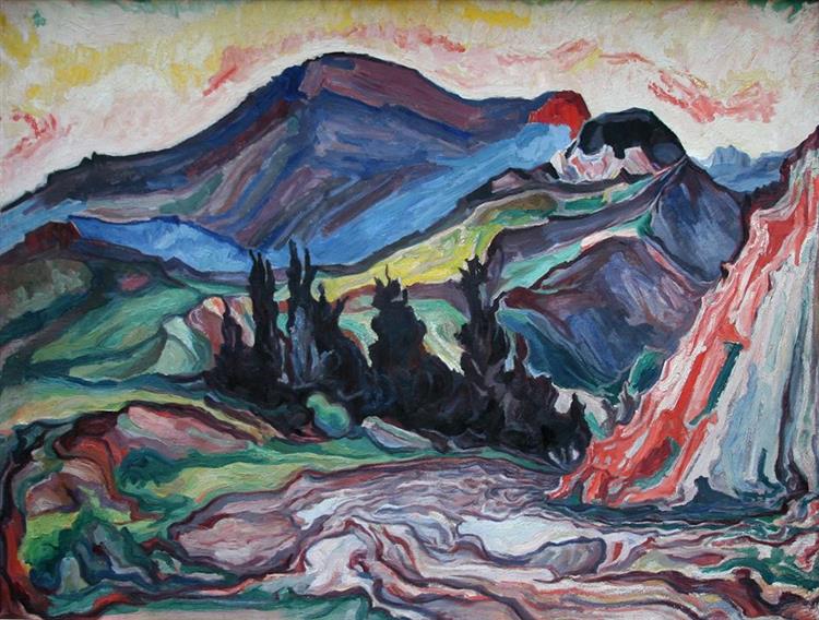 Гора Грегіт, 1931 - Олекса Новаківський