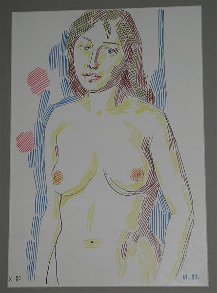 Nude, 1980 - Григорий Иванович Гавриленко