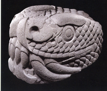 Serpent Head, c.1300 - c.1521 - 阿茲特克藝術