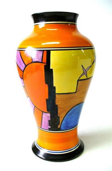 Sunray Vase, 1929 - Clarice Cliff