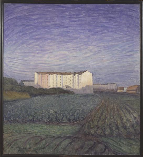 Stadens utkant, 1899 - Eugène Jansson