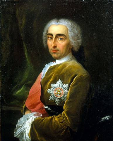 Portrait of a Gentleman, c.1744 - Шарль Андре Ван Лоо