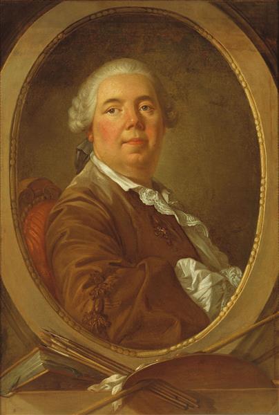 Self-portrait, c.1765 - Шарль Андре Ван Лоо
