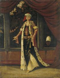 The Sultana-mother - Jean-Baptiste van Mour