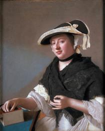 Harriet Churchill, Lady Fawkener - Жан Етьєн Ліотар