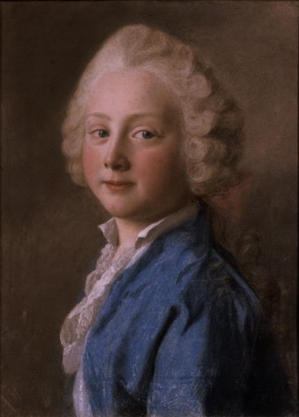 Portrait of Hereditary Prince Friedrich of Saxony-Gotha-Altenburg, 1746 - Jean-Étienne Liotard