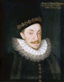 Miniature portrait of King Sigismund III Vasa - Martin Kober