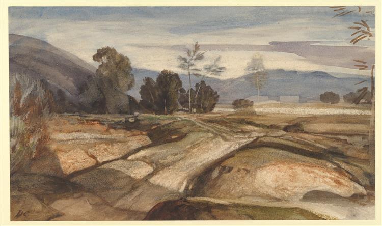 Landscape, c.1840 - Alexandre-Gabriel Decamps