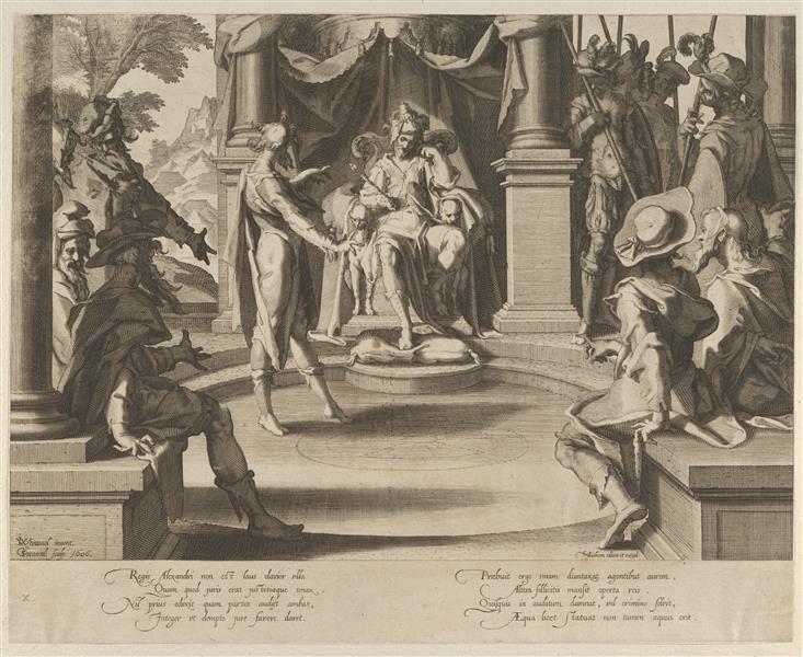 Alexander the Great as a Judge, 1606 - Willem van Swanenburg