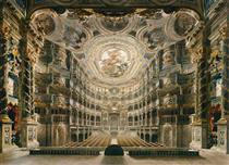 Inner View Of The Margravial Opera House Bayreuth - Gustav Bauernfeind