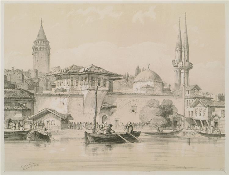 Custom House, Constantinople, 1838 - John Frederick Lewis
