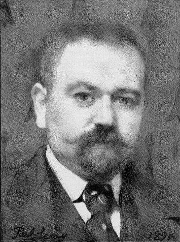 Portrait D'eugène Le Mouël, 1896 - Поль Леруа