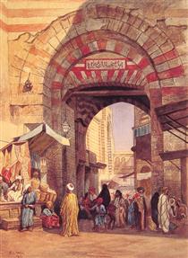 The Moorish Bazaar - Rudolph Ernst