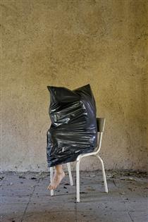 Black Object White Chair - Elina Brotherus