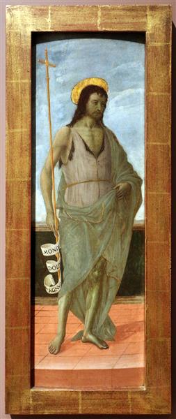 Saint John the Baptist, c.1480 - Ambrogio Bergognone