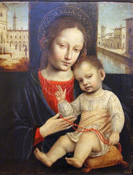 Madonna and Child, c.1500 - c.1510 - Ambrogio Bergognone