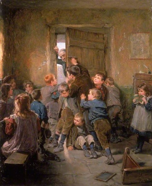 Barred Out, 1896 - Ralph Hedley