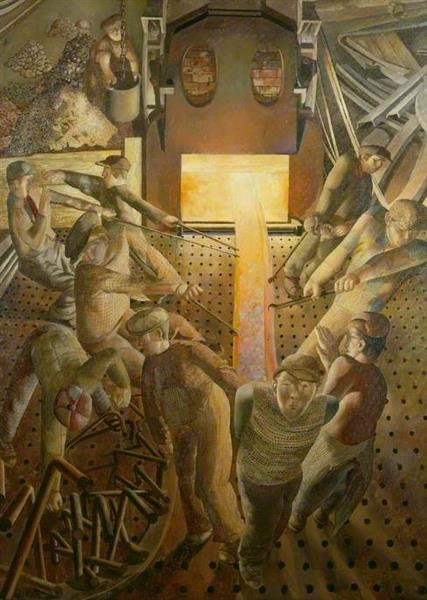 The Furnaces, 1939 - 1945 - Stanley Spencer