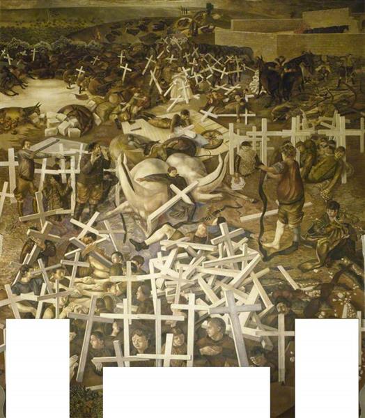 The Resurrection of the Soldiers, 1927 - 1932 - Stanley Spencer