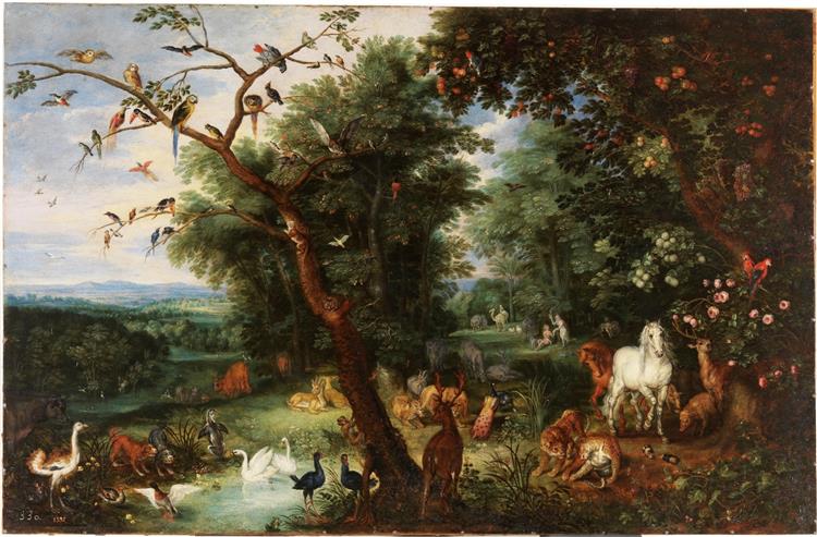 El Paraíso Terrenal Or Earthly Paradise - Pieter Bruegel, o Jovem
