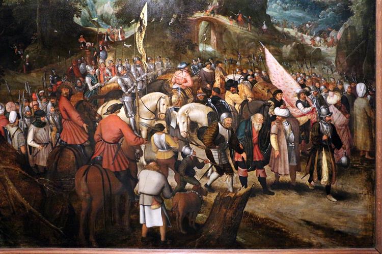 Conversion of Saul, c.1590 - Pieter Brueghel the Younger