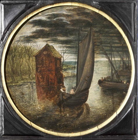 Estuary of the River - Pieter Brueghel le Jeune