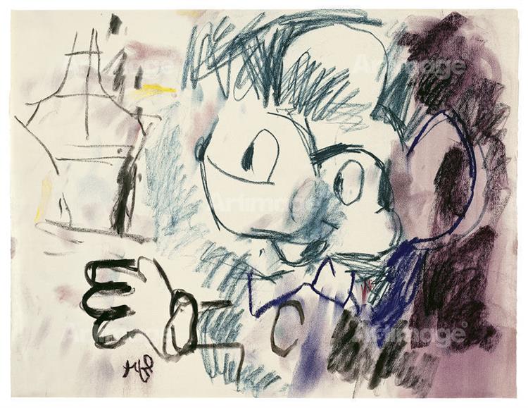 Mickey Mouse I, 1958 - 羅伊‧李奇登斯坦