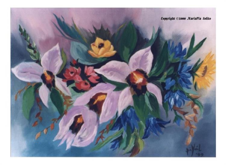 Orchids, 1999 - Maria Pia Solito Valerio (PiVal)