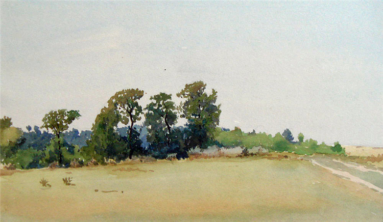 Summer Landscape, 1957 - Hryhorii Havrylenko