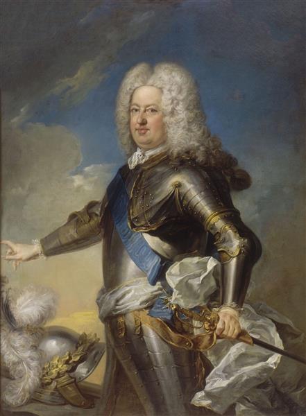 Portrait of Stanislav Leshchinsky , King of Poland and Grand Duke of Lithuania, 1728 - Жан-Батист ван Лоо